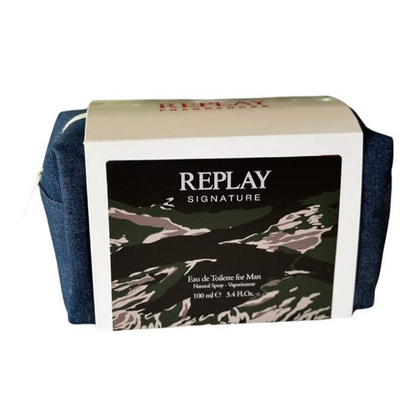 REPLAY - Signature Man Edt 100ml + Pochette