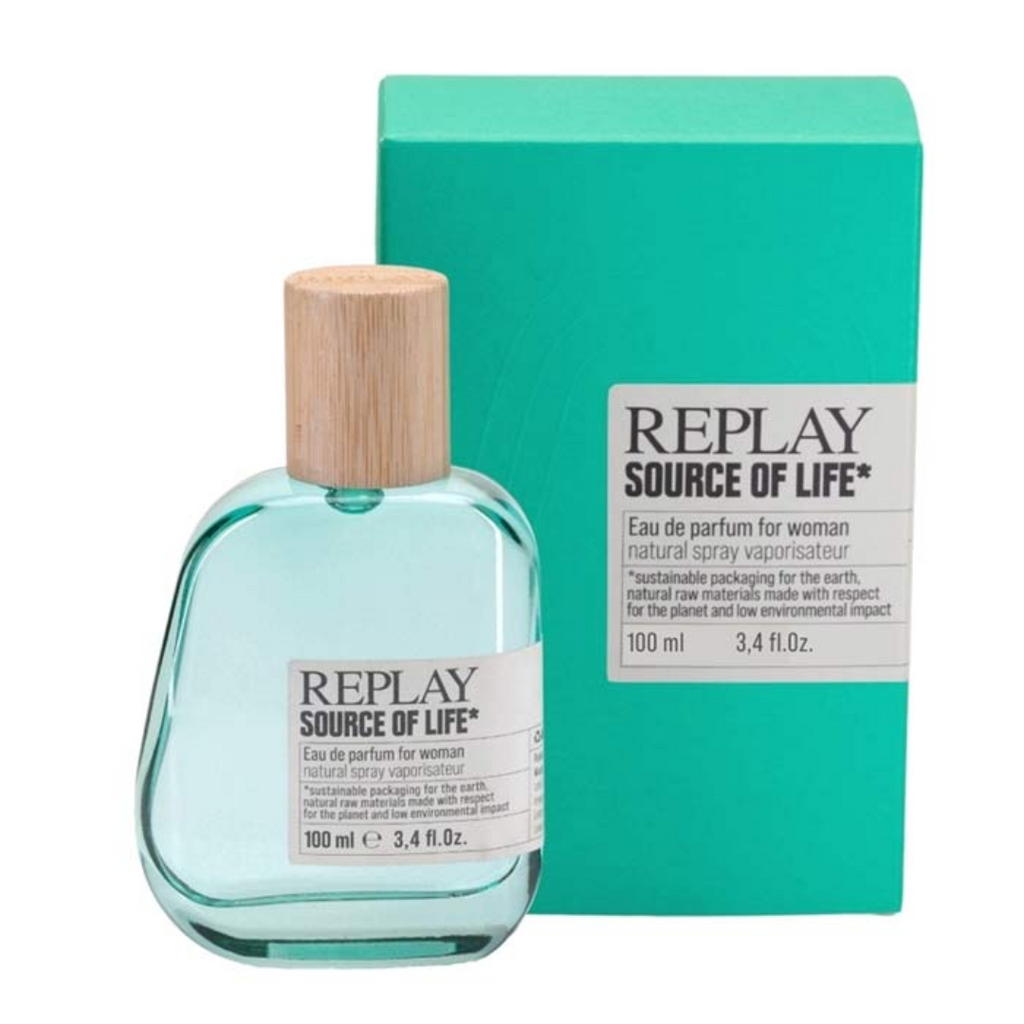 REPLAY SOURCE OF LIFE - Set Regalo Donna EDP 100ml + Pochette