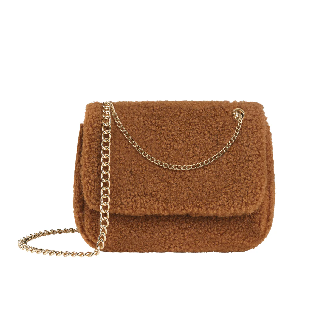 EMANUELA BIFFOLI -Emibag teddy marrone