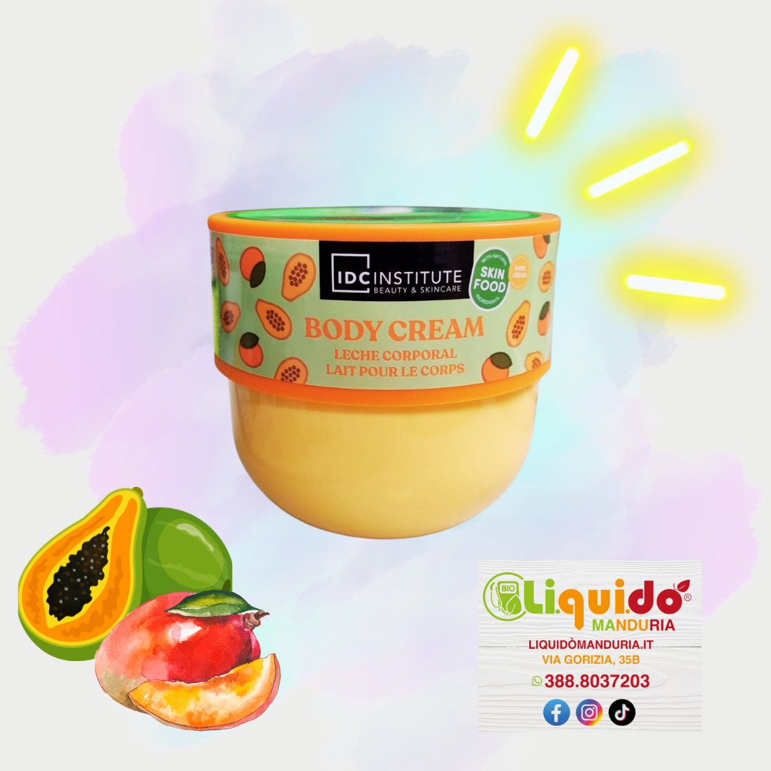 IDC ISTITUTE - Body cream 500ml PAPAYA E MANGO