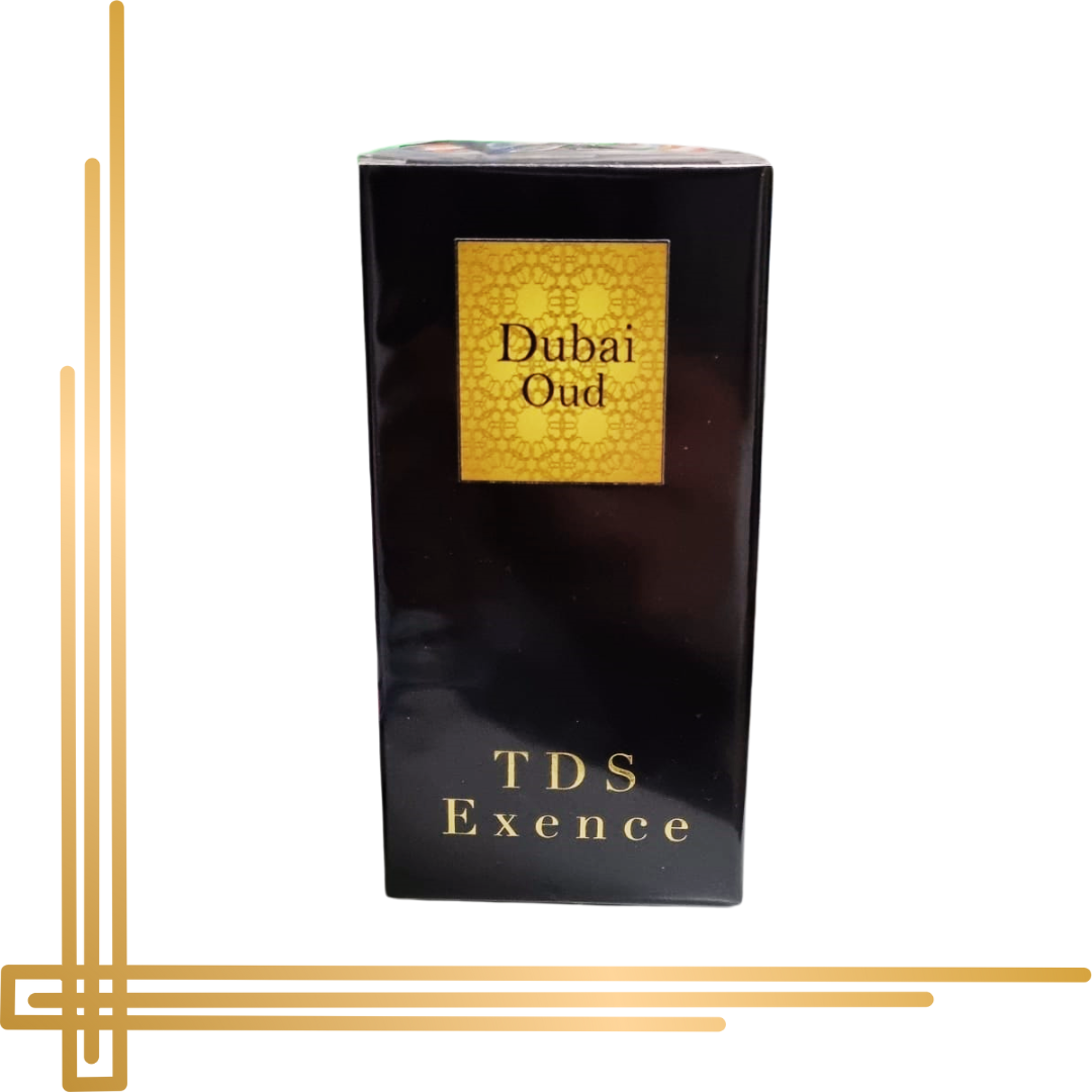 TDS EXENCE DUBAI OUD – Eau de Parfum Unisex 30–100ml (Dahab – Kajal)