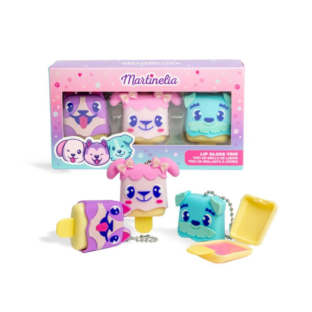 MARTINELIA- Trio Balsamo per labbra animali