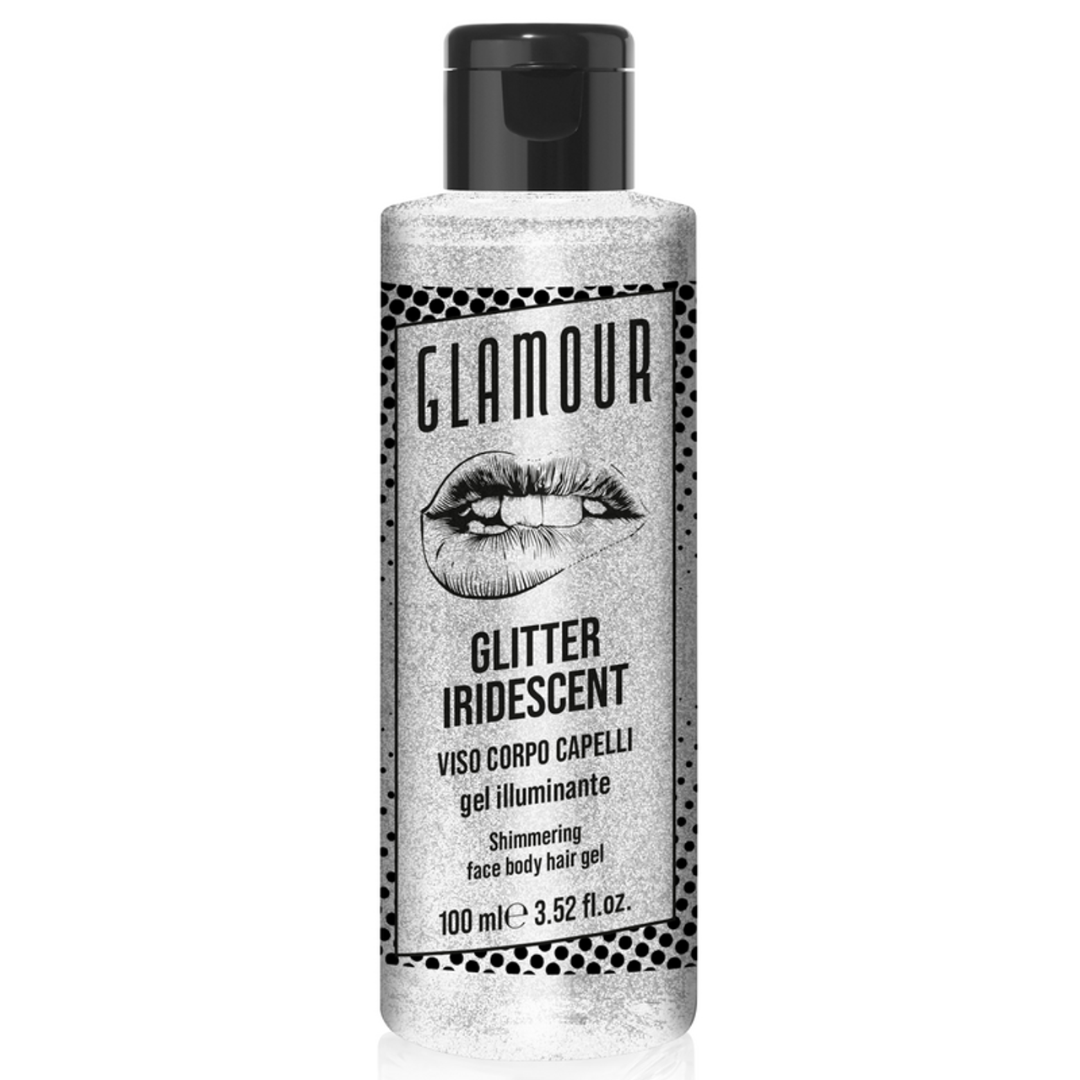 GLAMOUR GLITTER -  GEL ILLUMINANTE VISO, CORPO, CAPELLI 100 ML ARGENTO