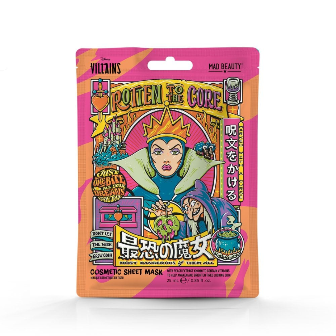 Disney Wicked Villains Maschera cosmetica in fogli TrioMaschera