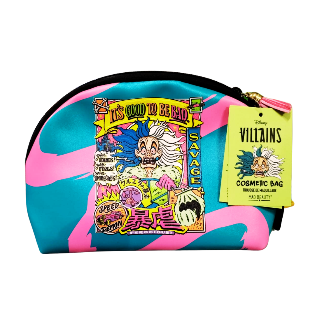 Disney Borsa cosmetica Crudelia Wicked Villains
