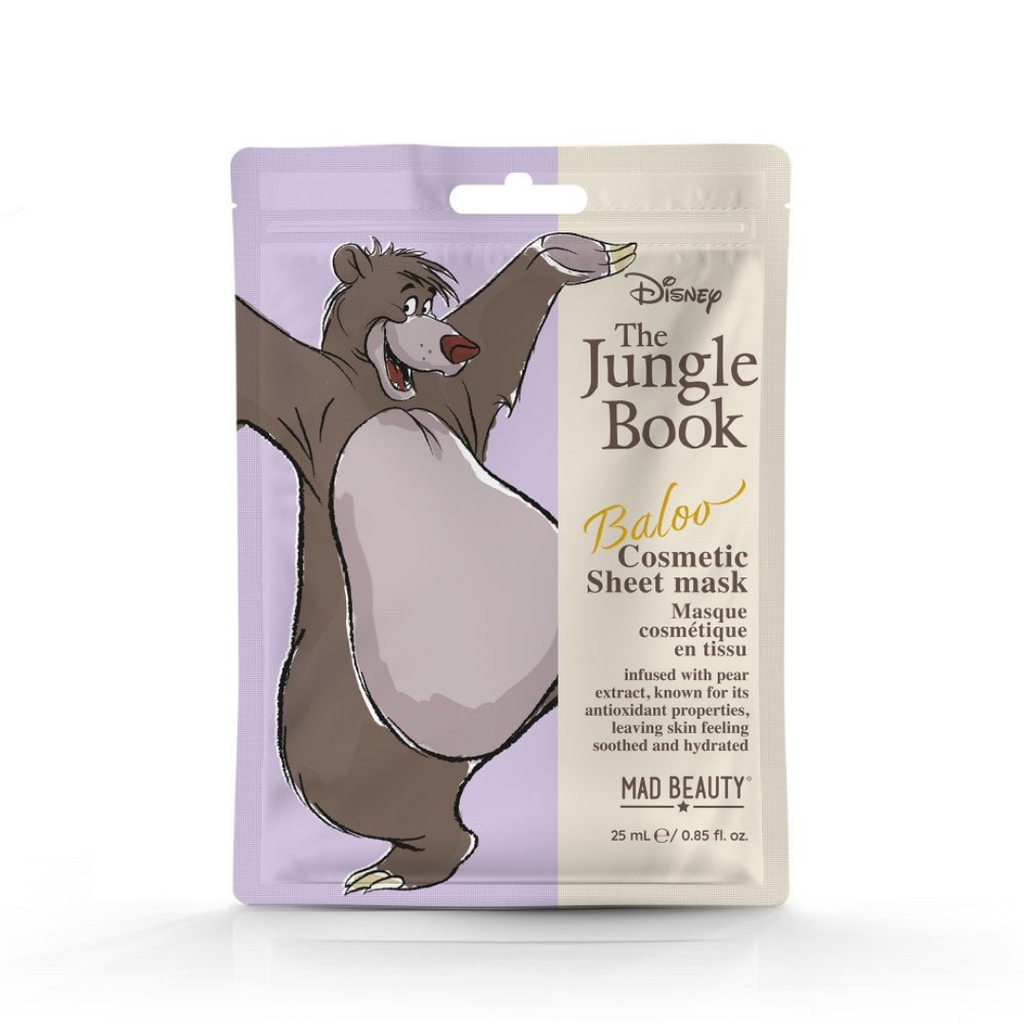 Collezione di maschere cosmetiche in fogli Disney The Jungle Book
