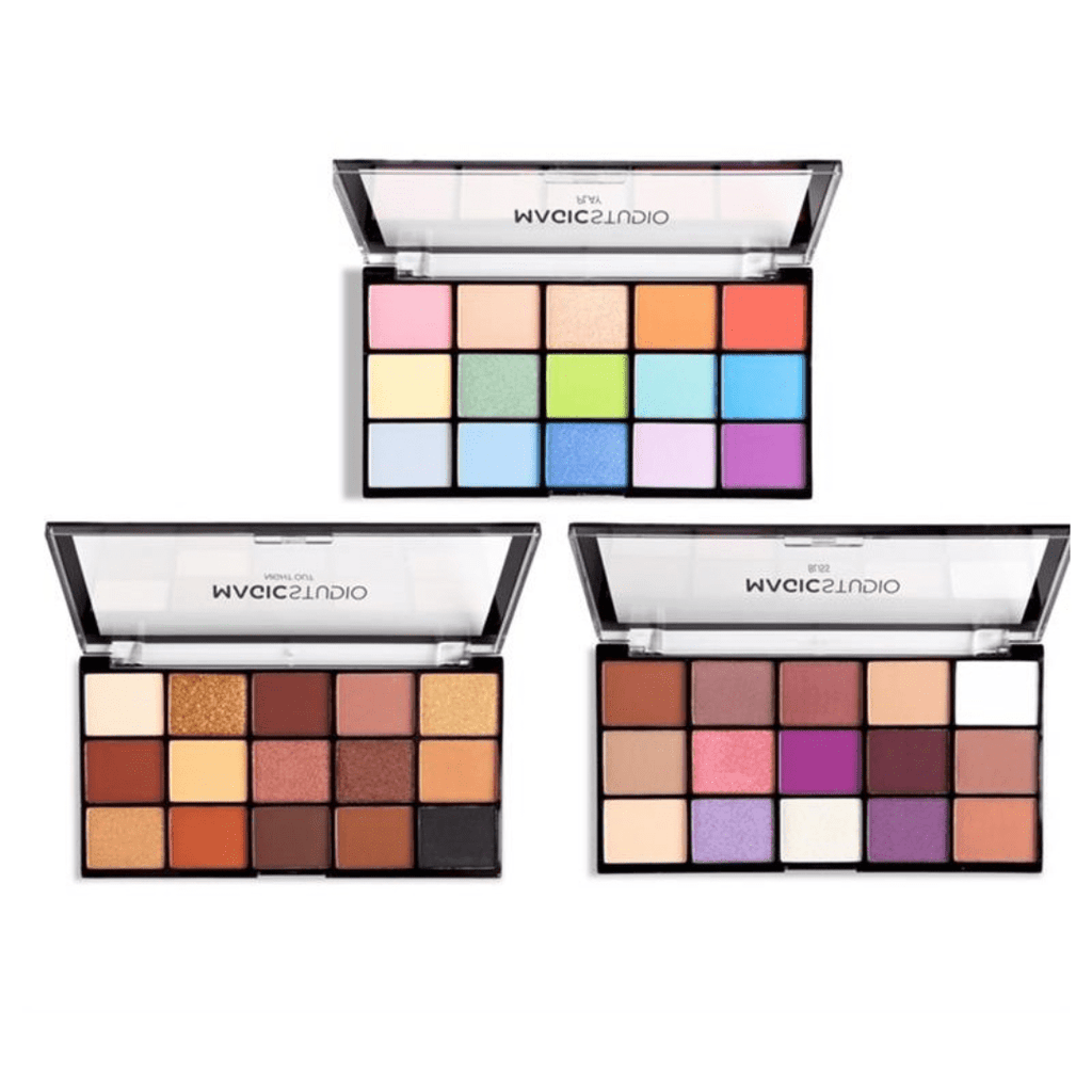 MAGIC STUDIO - Palette di ombretti assortiti da 15 colori - Liquidò