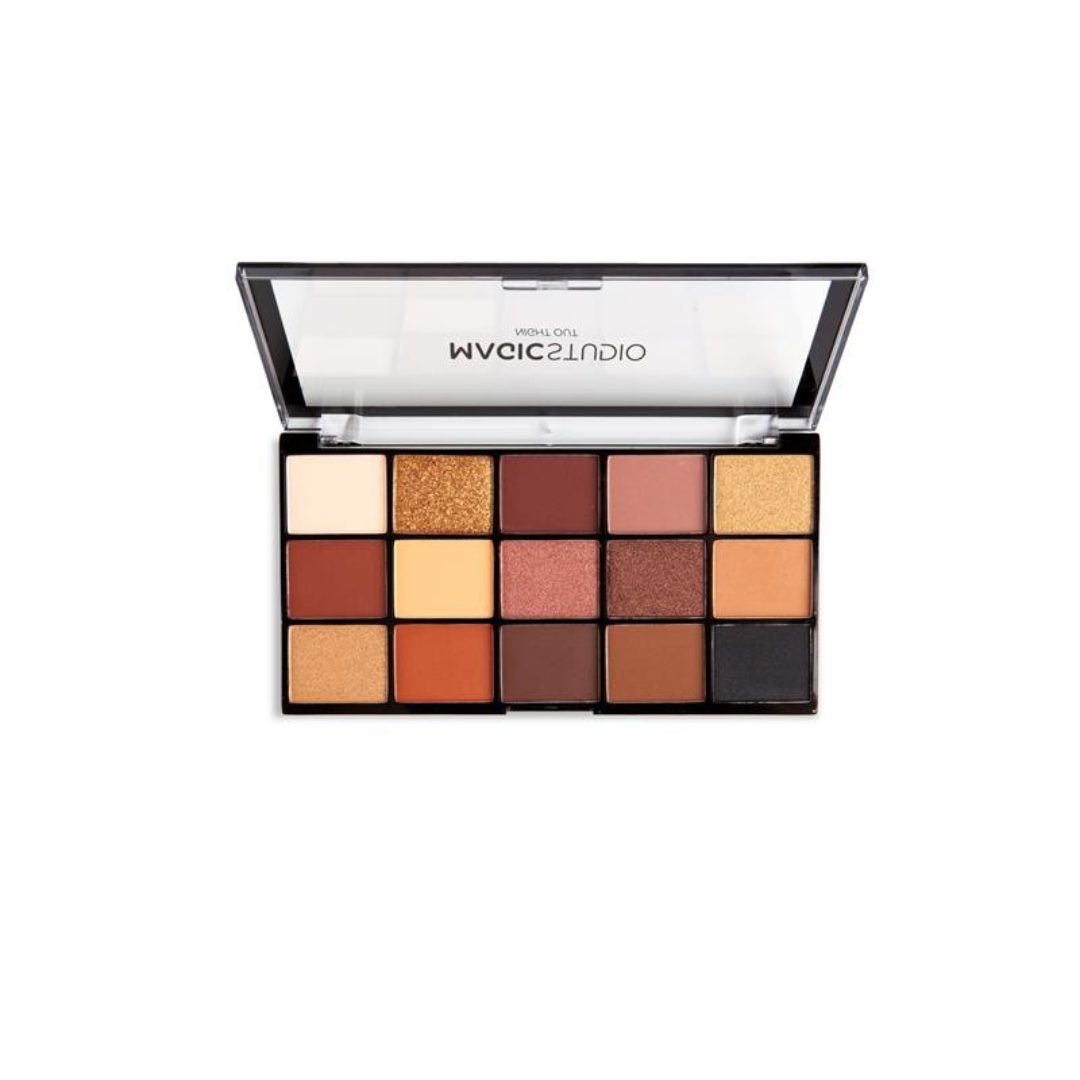 MAGIC STUDIO - Palette di ombretti assortiti da 15 colori