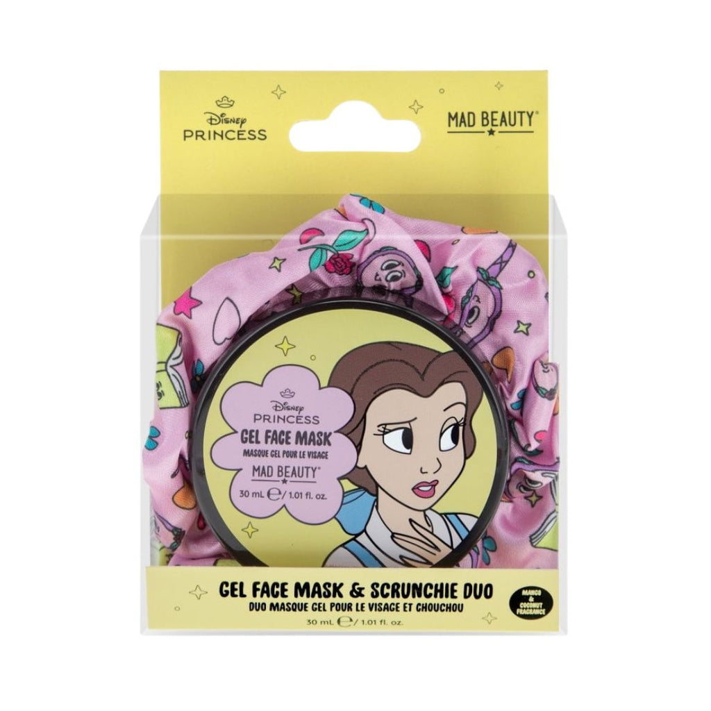 Disney -Princess Express Yourself-Maschera viso in gel e scrunchie-Belle