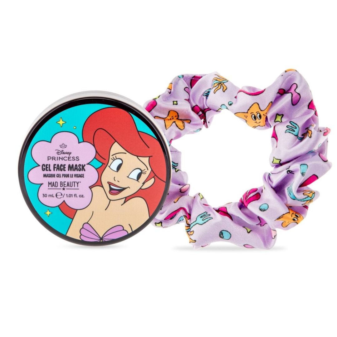 Disney -Princess Express Yourself-Maschera viso in gel e scrunchie-Ariel