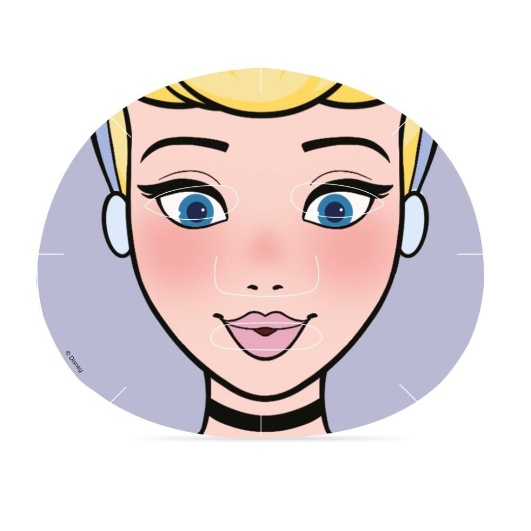 Disney  Maschera cosmetica in foglio CENERENTOLA