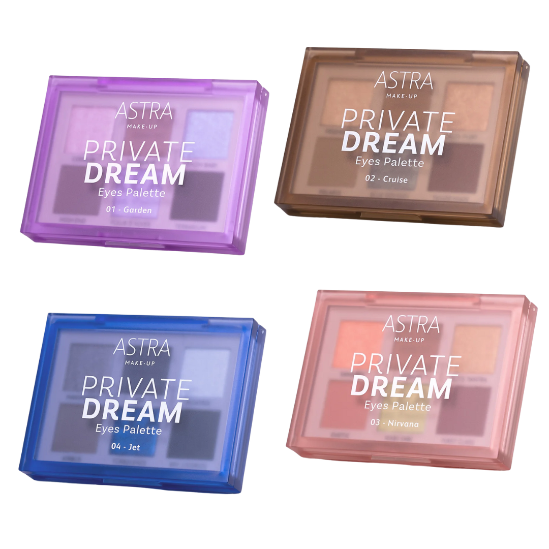PRIVATE DREAM EYES PALETTE - Palette Occhi 6 Ombretti in polvere