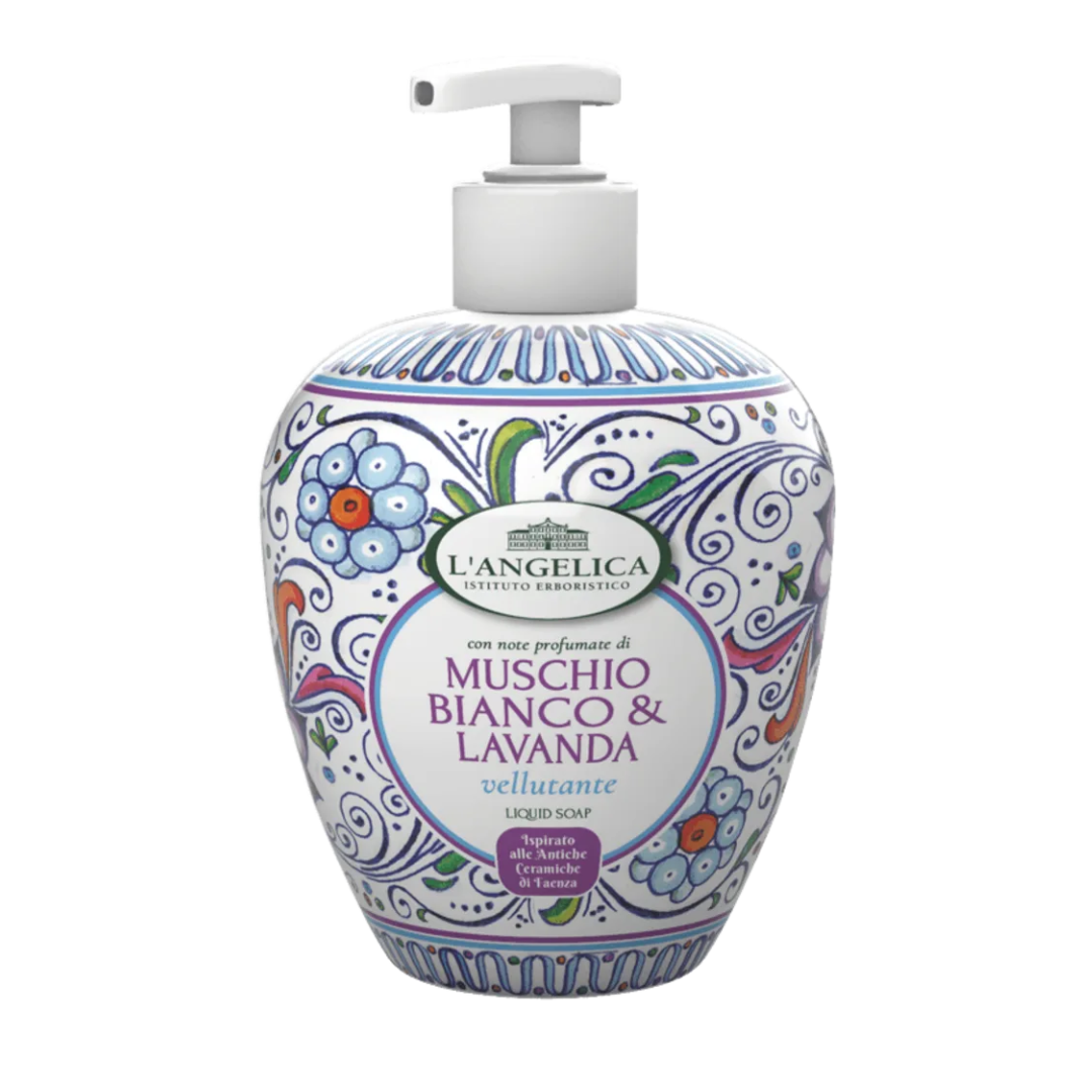 Sapone liquido - muschio bianco e lavanda, 500 ml