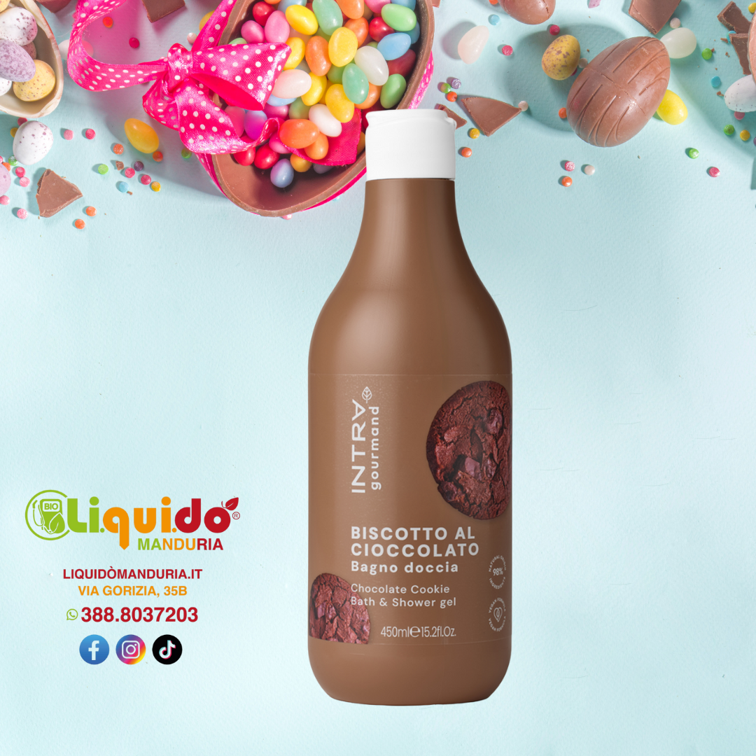 INTRA GOURMAND - Bagno doccia 450ml Biscotto al cioccolato
