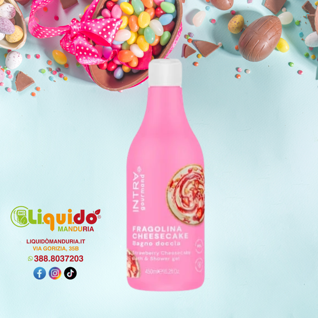INTRA GOURMAND - Bagno doccia 450ml Fragolina Cheesecake