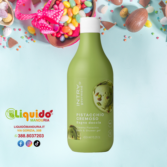 INTRA GOURMAND - Bagno doccia 450ml Pistacchio cremoso