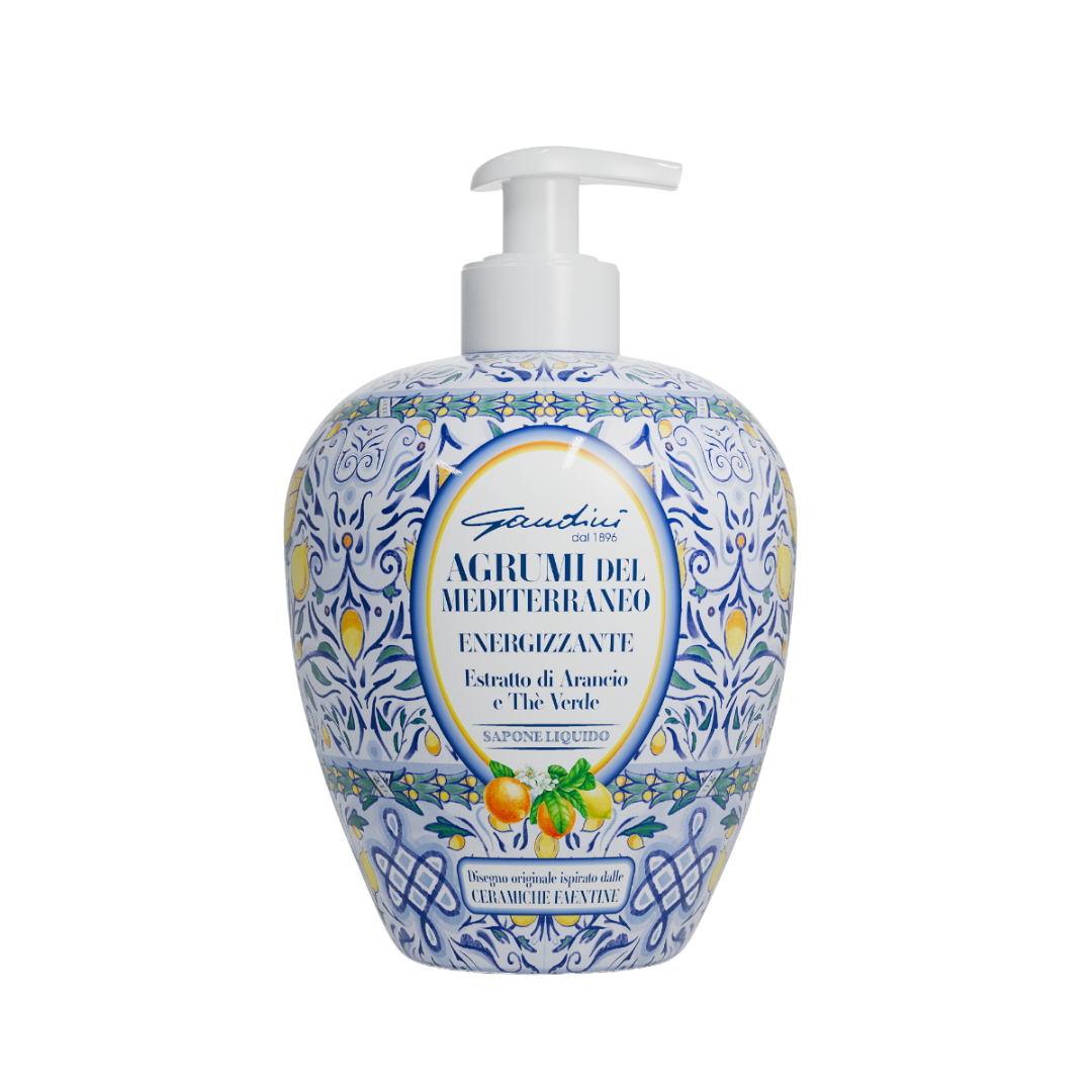 GANDINI - Sapone liquido 500ml Agrumi del Mediterraneo
