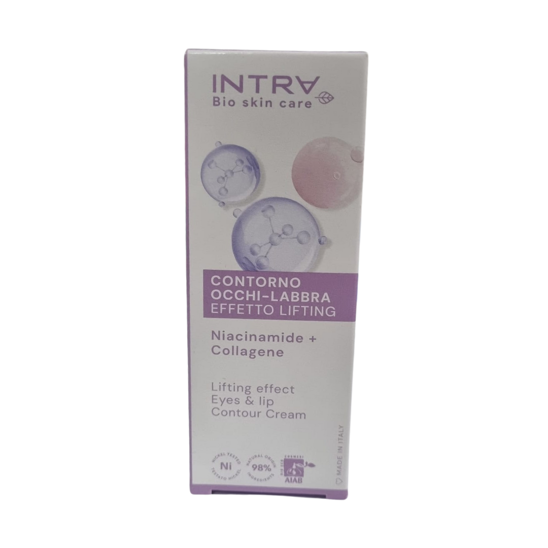 INTRA - Contorno occhi e labbra effetto lifting con niacinamide + collagene