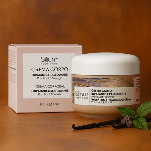 SILIUM COFANETTO PATCHOULI & VANIGLIA | Crema Corpo + Scrub 2 x 250ml