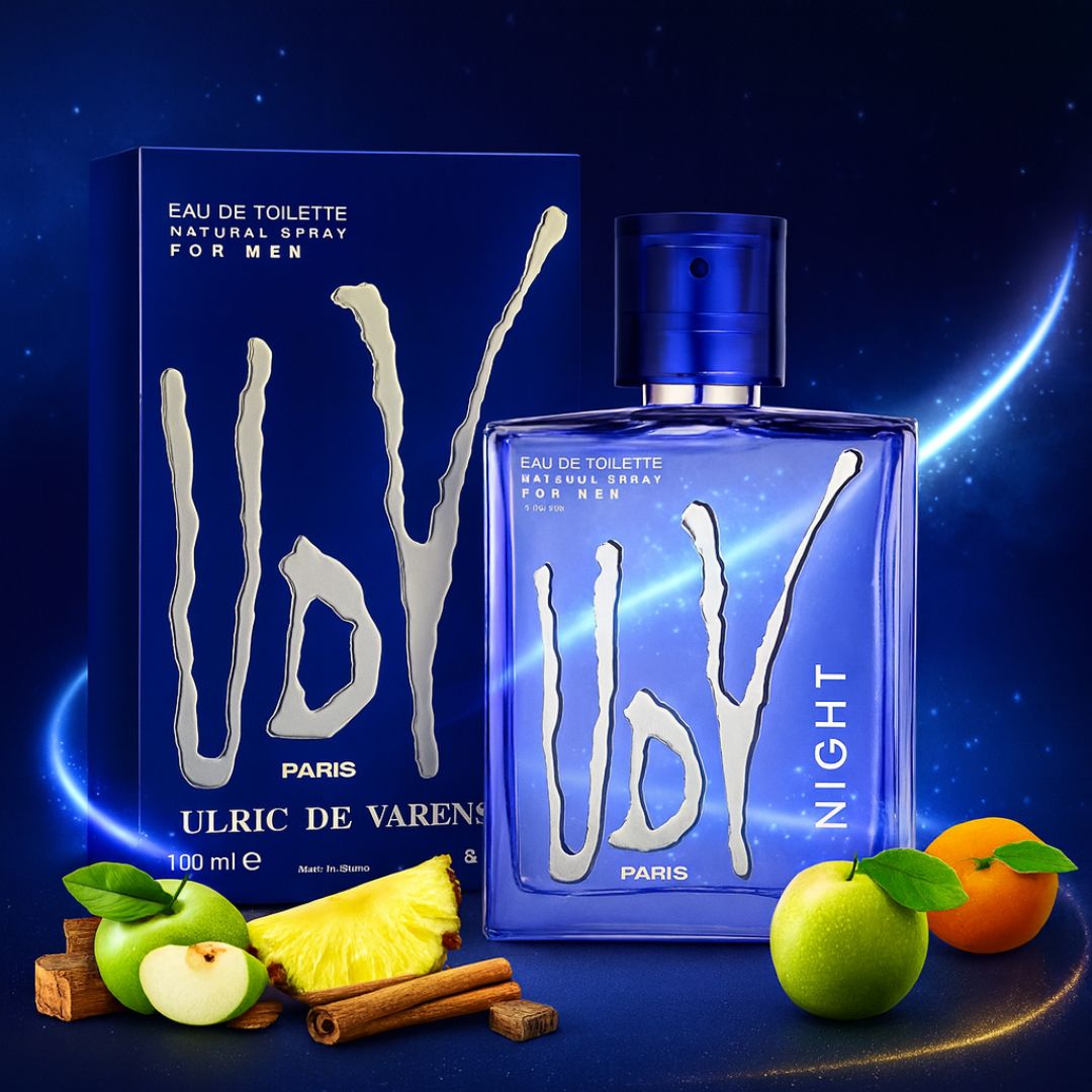 URLIC DE VARENS Paris | NIGHT - Eau de Toilette Uomo 100 ml