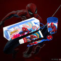 KIT IGIENE DENTALE SPIDER MAN +3 – Dentifricio 75ml, Spazzolino, Bicchiere, Pochette (Copia) - Liquidò