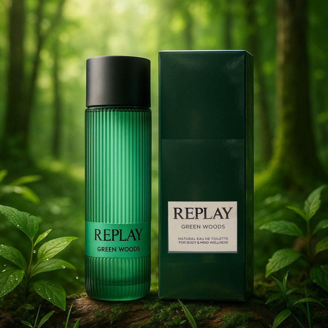 REPLAY GREEN WOODS - Eau de Toilette 200ml
