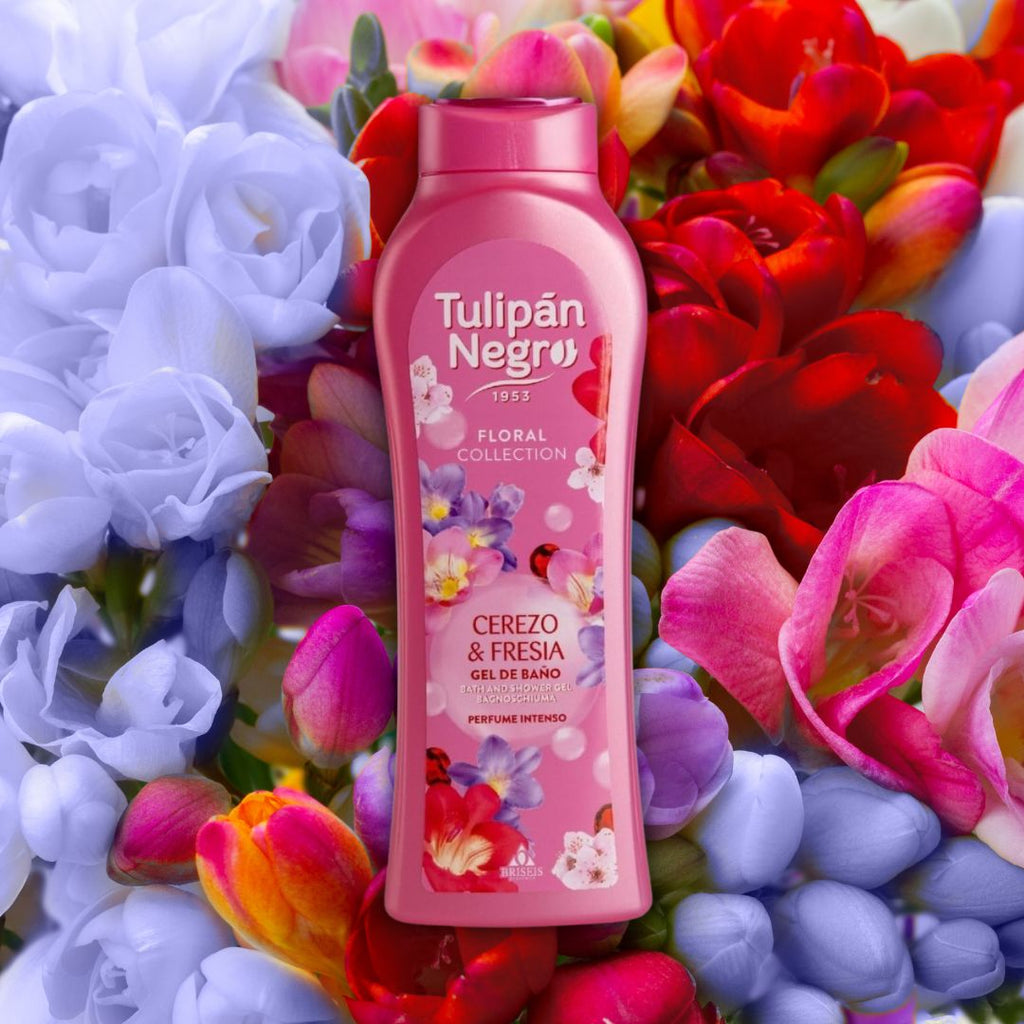 TULIPAN NEGRO CEREZO & FRESIA - Bagno Gel 650ml