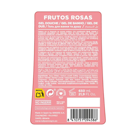 TULIPAN NEGRO FRUTOS ROSAS - Bagno Gel 650ml