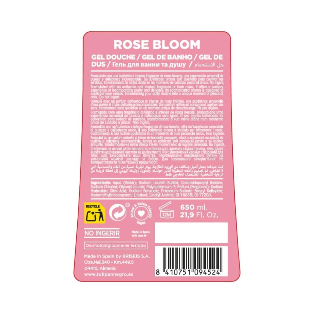 TULIPAN NEGRO ROSE BLOOM - Bagno Gel 650ml