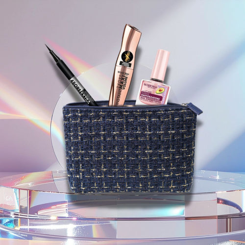 DEBORAH MILANO POCHETTE 06 | Mascara 24H Instant MaxiVolume con Ceramidi + Eyeliner 48H ExtraWaterproof + Smalto Rinforzatore