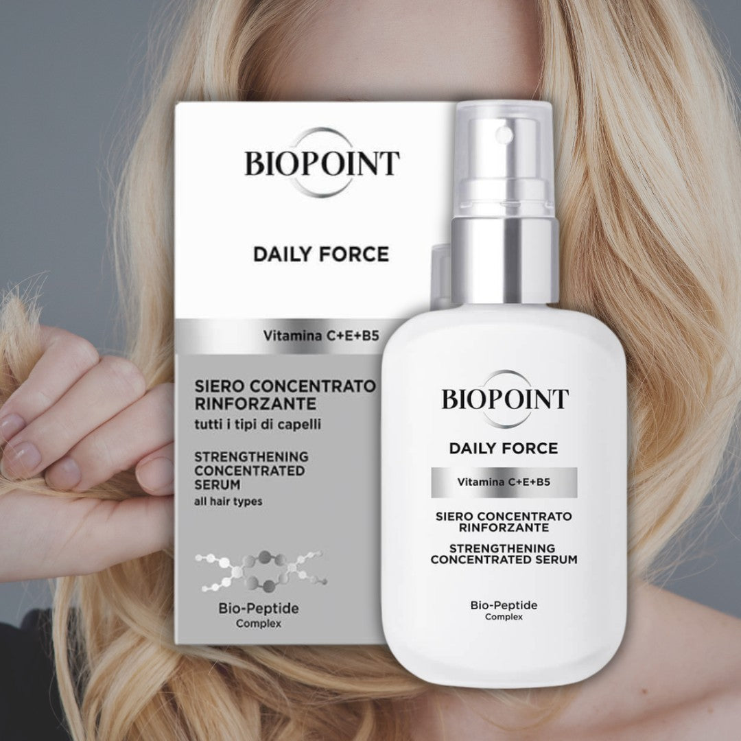BIPOINT DAILY FORCE – Siero Concentrato Rinforzante, Vitamine C+E+B5 100ml