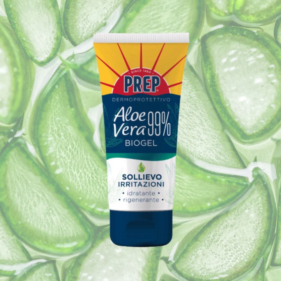 PREP BIOGEL ALOE VERA 99% - Gel Lenitivo Idratante Dermoprotettiva 150ml