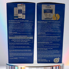 DERMOLAB BEAUTY BOX ANTI ETÀ | Gel Contorno Occhi + Patch Effetto Rimpolpante Occhi e Labbra + Beauty Case in Regalo