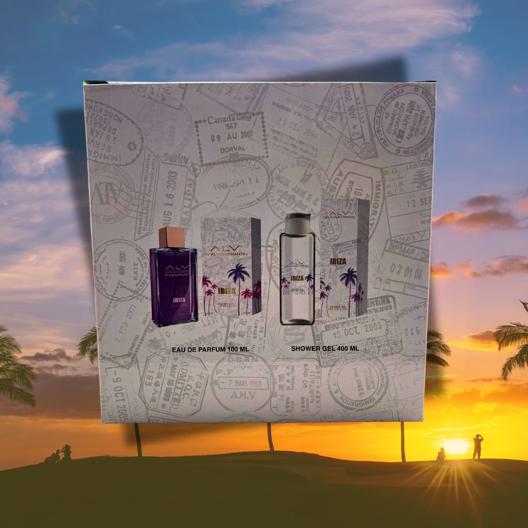ALVIERO MARTINI COFANETTO IBIZA - Eau de Parfum 100ml & Shower Gel 400ml