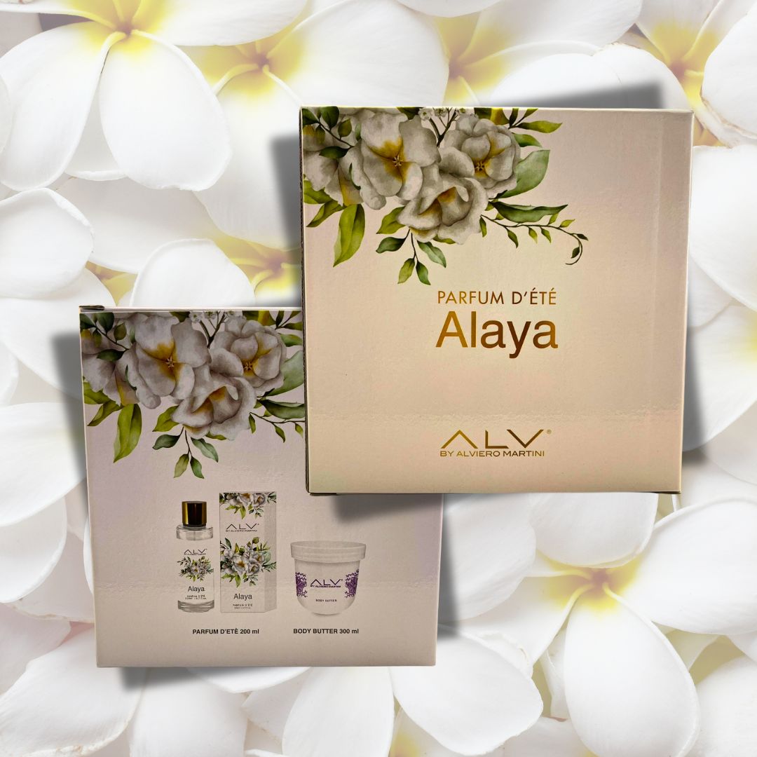 ALVIERO MARTINI COFANETTO ALAYA - Parfum d’Été 200ml & Body Butter 300ml
