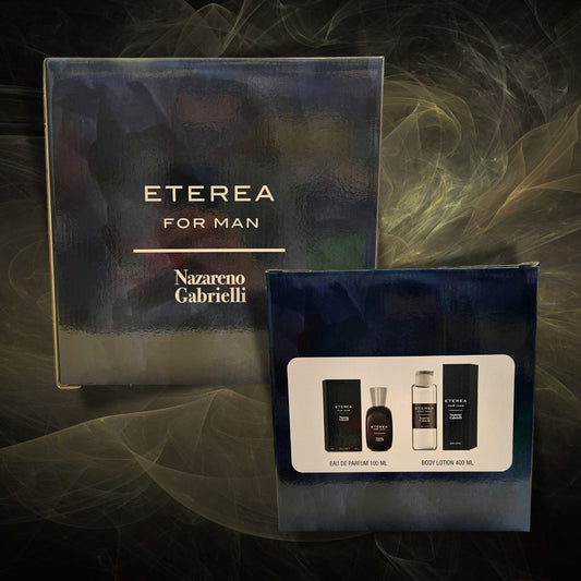 Nazareno Gabrielli COFANETTO ETEREA For Man | Eau De Parfum 100ml + Body Lotion 400ml
