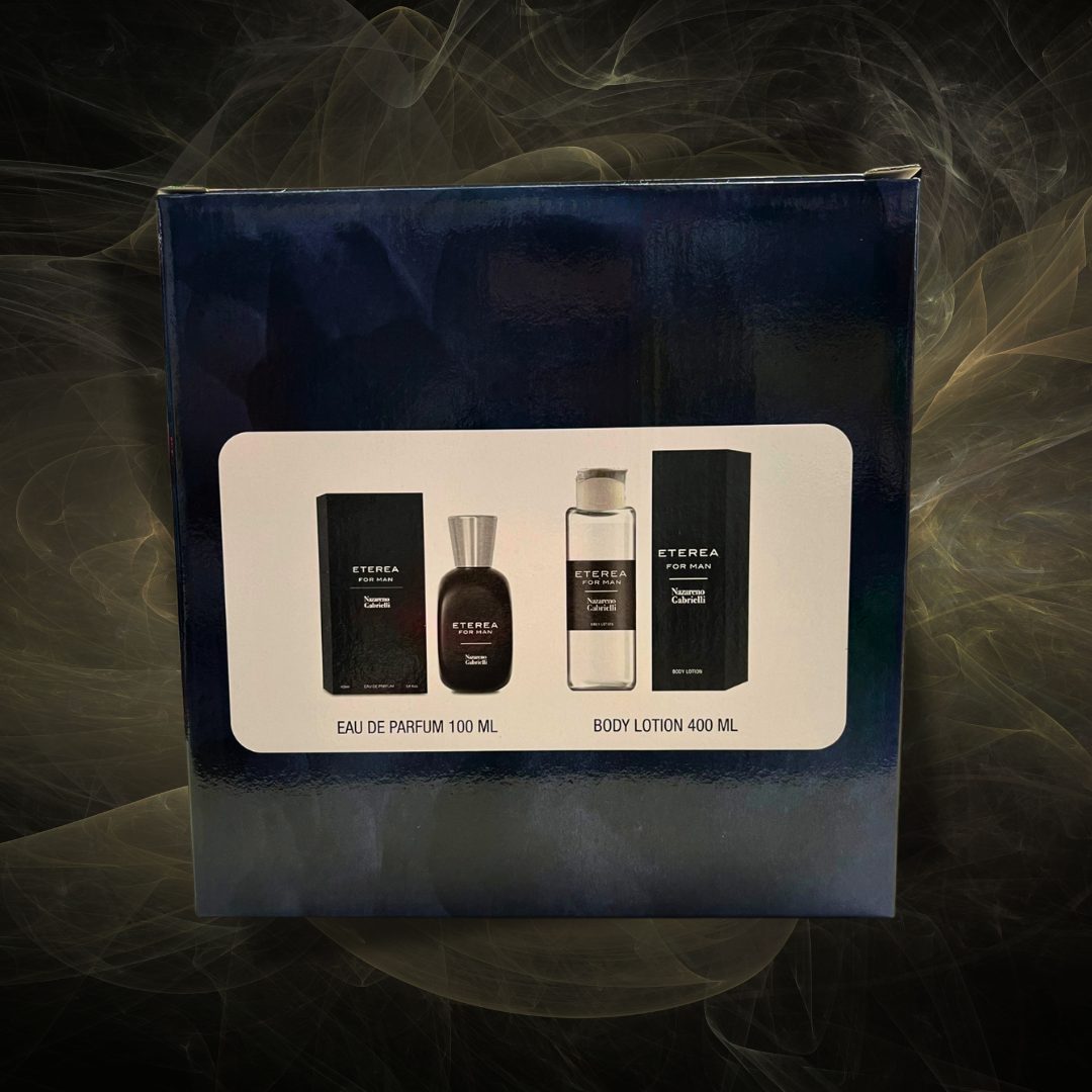 Nazareno Gabrielli COFANETTO ETEREA For Man | Eau De Parfum 100ml + Body Lotion 400ml