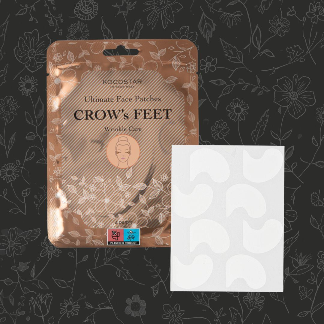 KOCOSTAR CROW’S FEET - Patches Rughe d'Espressione (Zampe di Gallina) 4 Paia