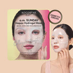 KOCOSTAR a.m. SUNDAY | Happy Hydrogel Mask – Maschera Viso Collagen Boost