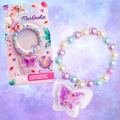 MARTINELIA FAIRY THINGS – Braccialetto con Balsamo Labbra, Fragola o Mirtillo