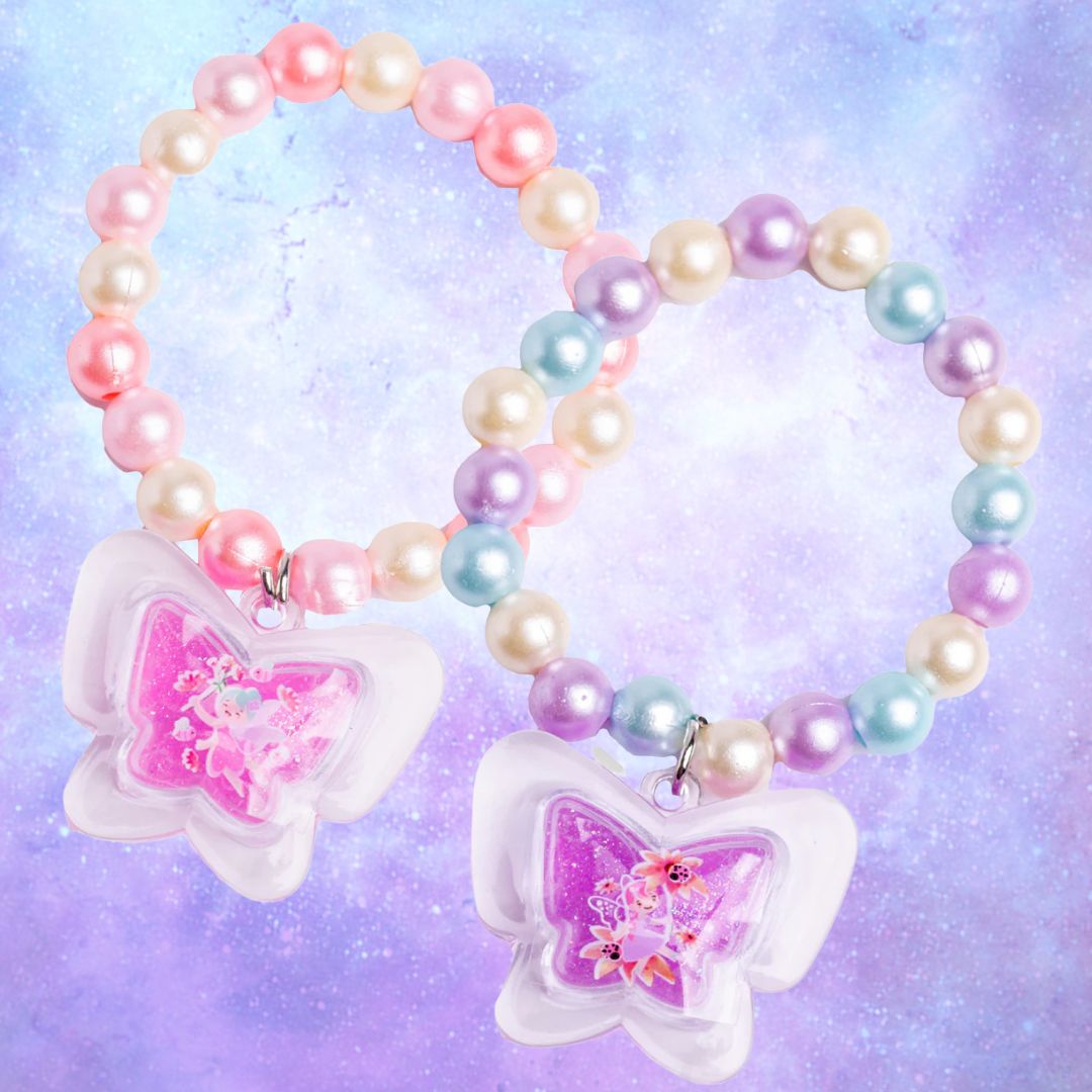 MARTINELIA FAIRY THINGS – Braccialetto con Balsamo Labbra, Fragola o Mirtillo