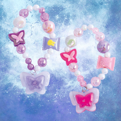 MARTINELIA MAGIC WINGS – Braccialetto con Balsamo Labbra, Fragola o Mirtillo