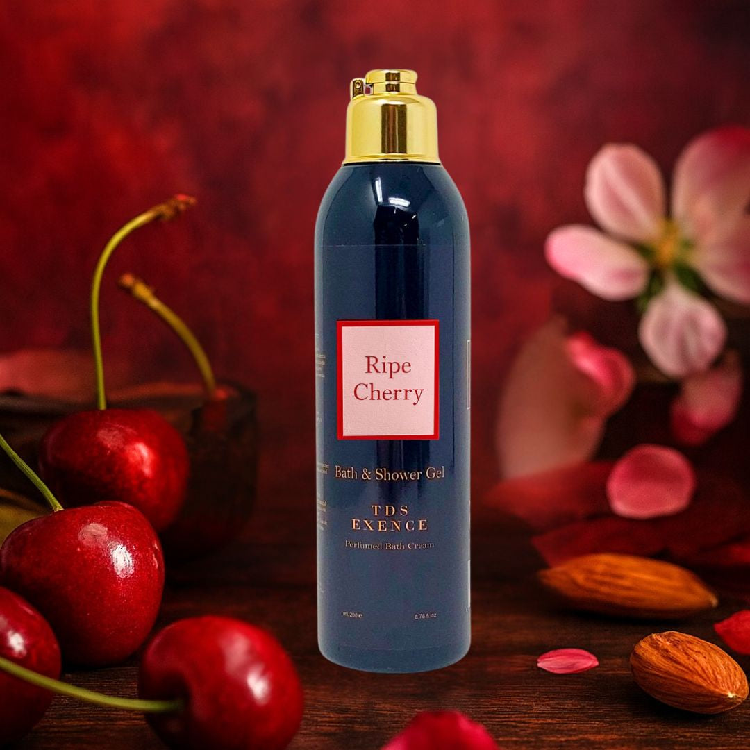 TDS EXENCE RIPE CHERRY – Bath & Shower Gel 200ml