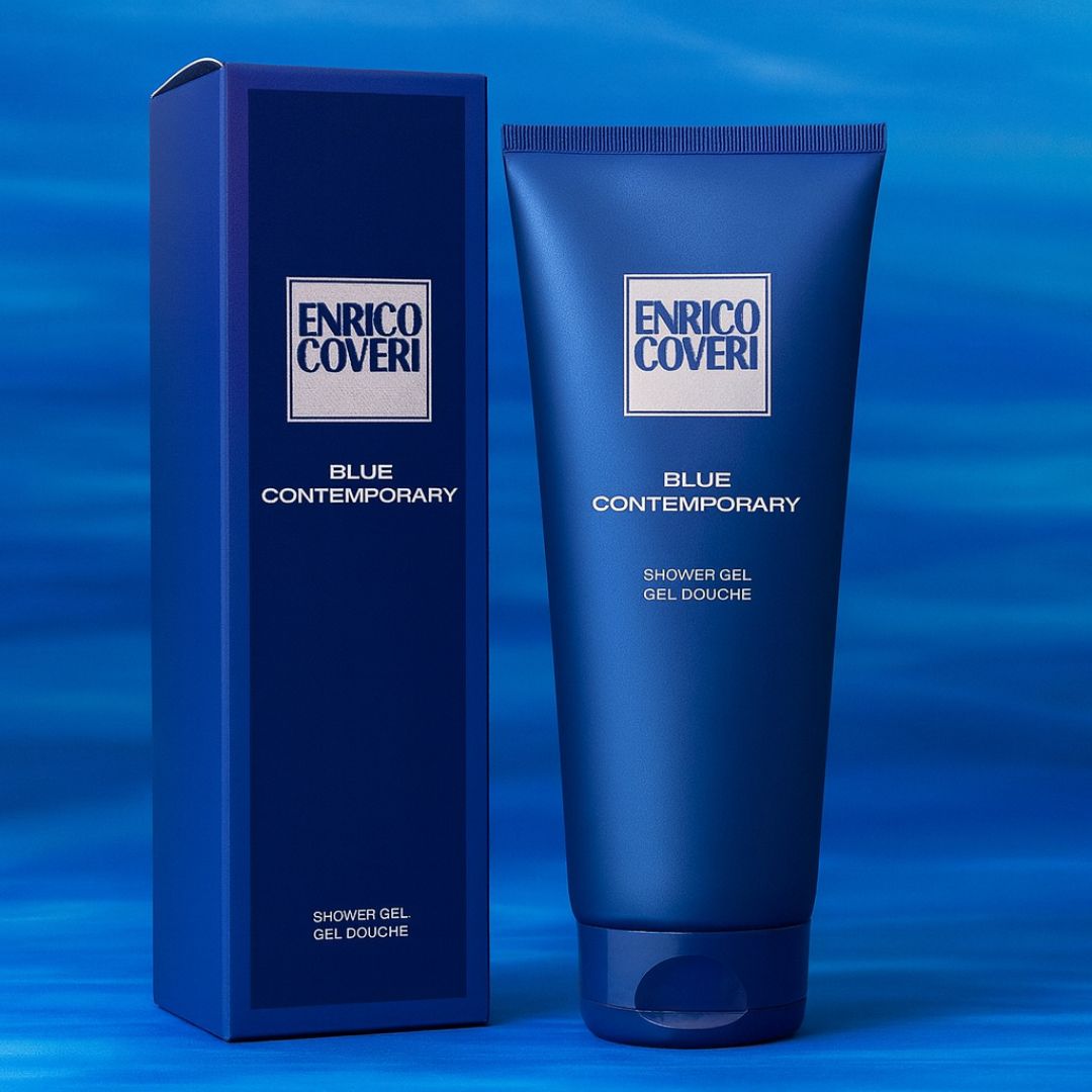 ENRICO COVERI BLUE CONTEMPORARY - Shower Gel Uomo 300ml