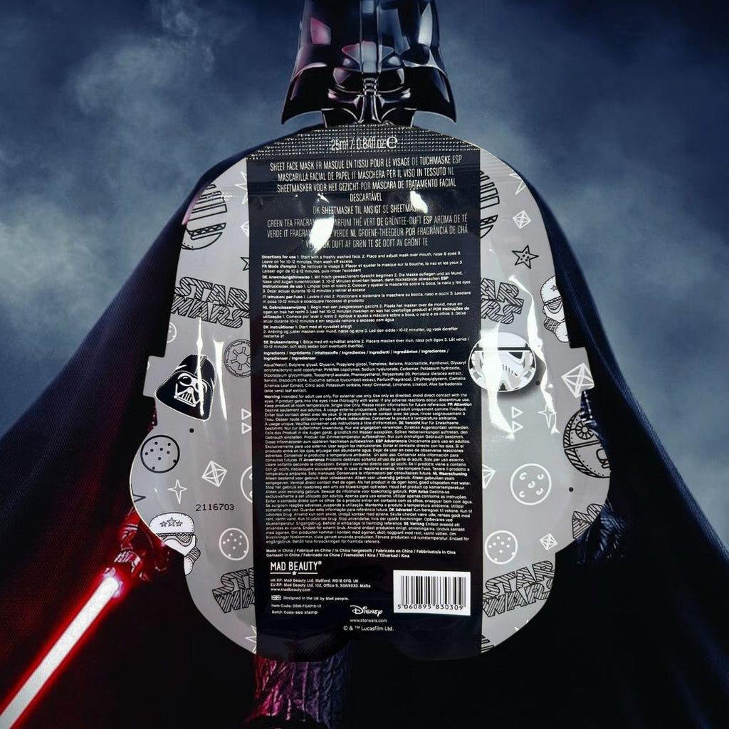 STAR WARS STORMTROOPER – Maschera Viso in Tessuto, Rivitalizzante al Tè verde