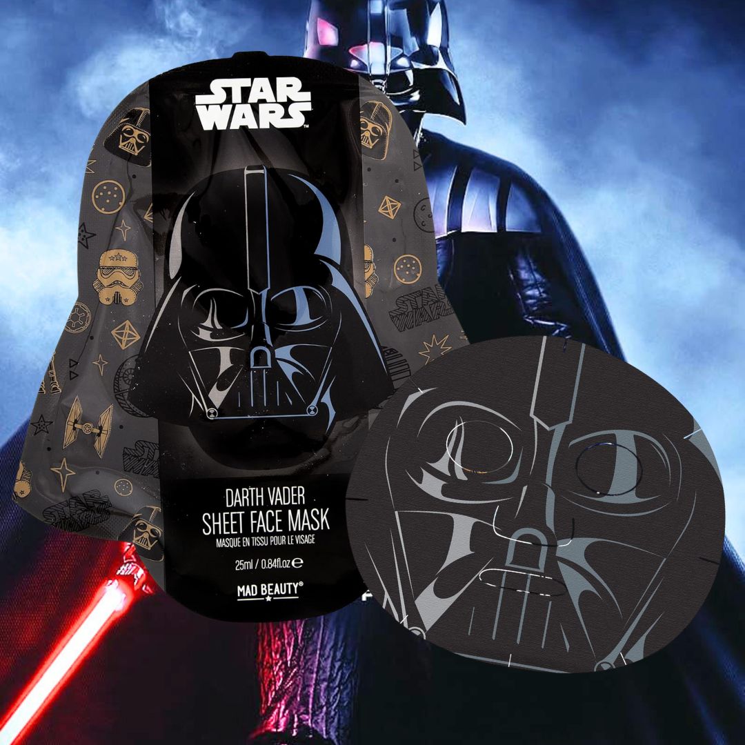 STAR WARS DARTH VADER – Maschera Viso in Tessuto, Rivitalizzante al Tè nero