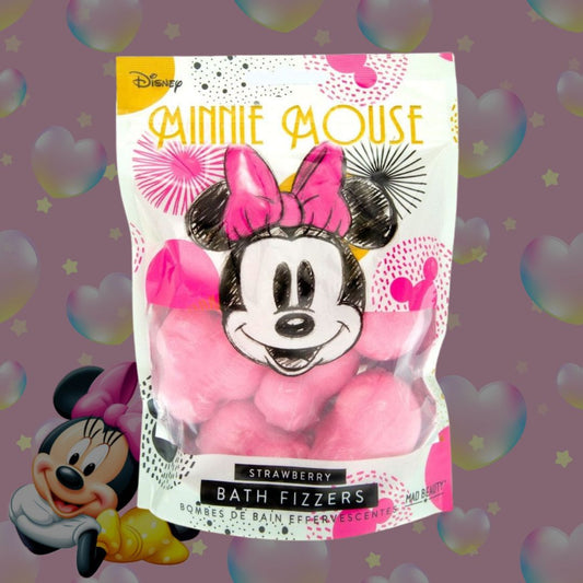 DISNEY MINNIE MOUSE – 6 Bombe da Bagno Effervescenti alla Fragola