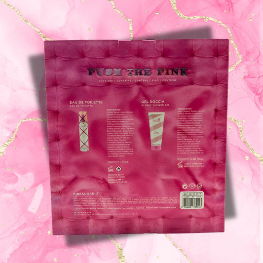 AQUOLINA PINK SUGAR - Cofanetto Push The Pink | EDT 30ml + Glossy Shower Gel 100ml