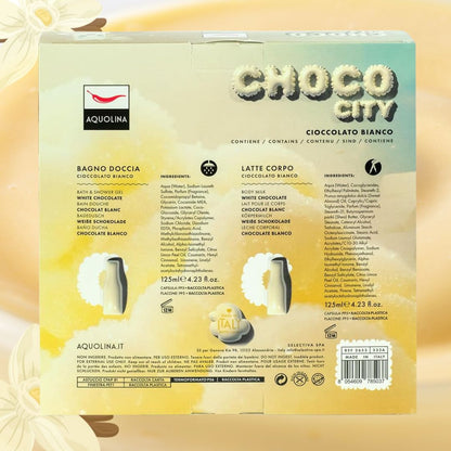 AQUOLINA VANIGLIA GOURMAND - Cofanetto Vanilla Hills | Bagno Doccia 125ml + Latte Corpo 125ml