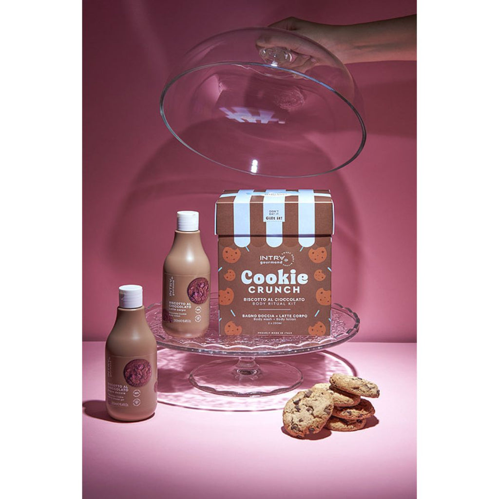 INTRA GOURMAND BISCOTTO AL CIOCCOLATO | Ritual Body Kit - BagnoDoccia 250ml + LatteCorpo 250ml